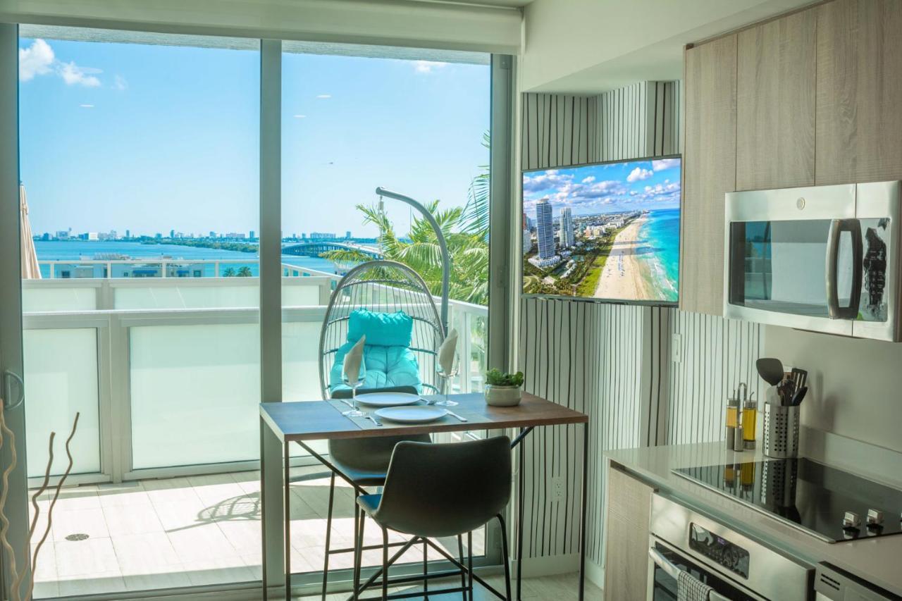 Luxury Oceanview Studio At Miami Design District Aparthotel Exterior photo